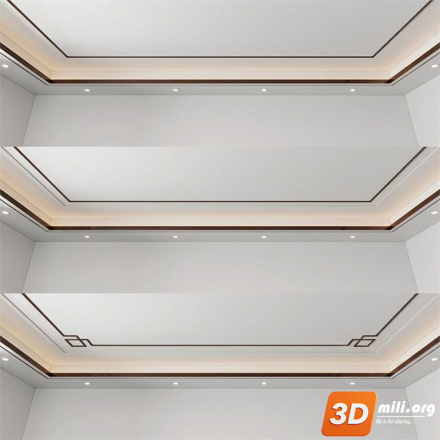 Ceiling Decoration Skp Files